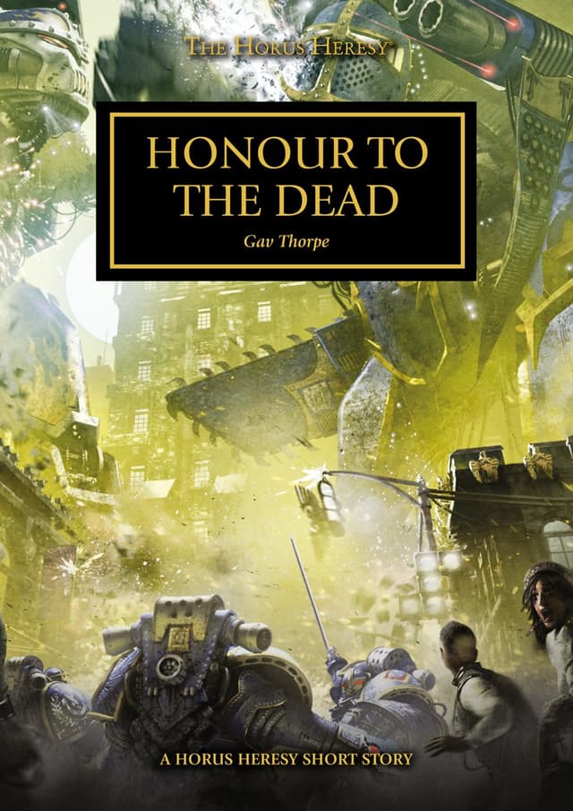 Cover Image 2 for Honour to the Dead