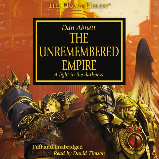 Cover Image 1 for The Unremembered Empire