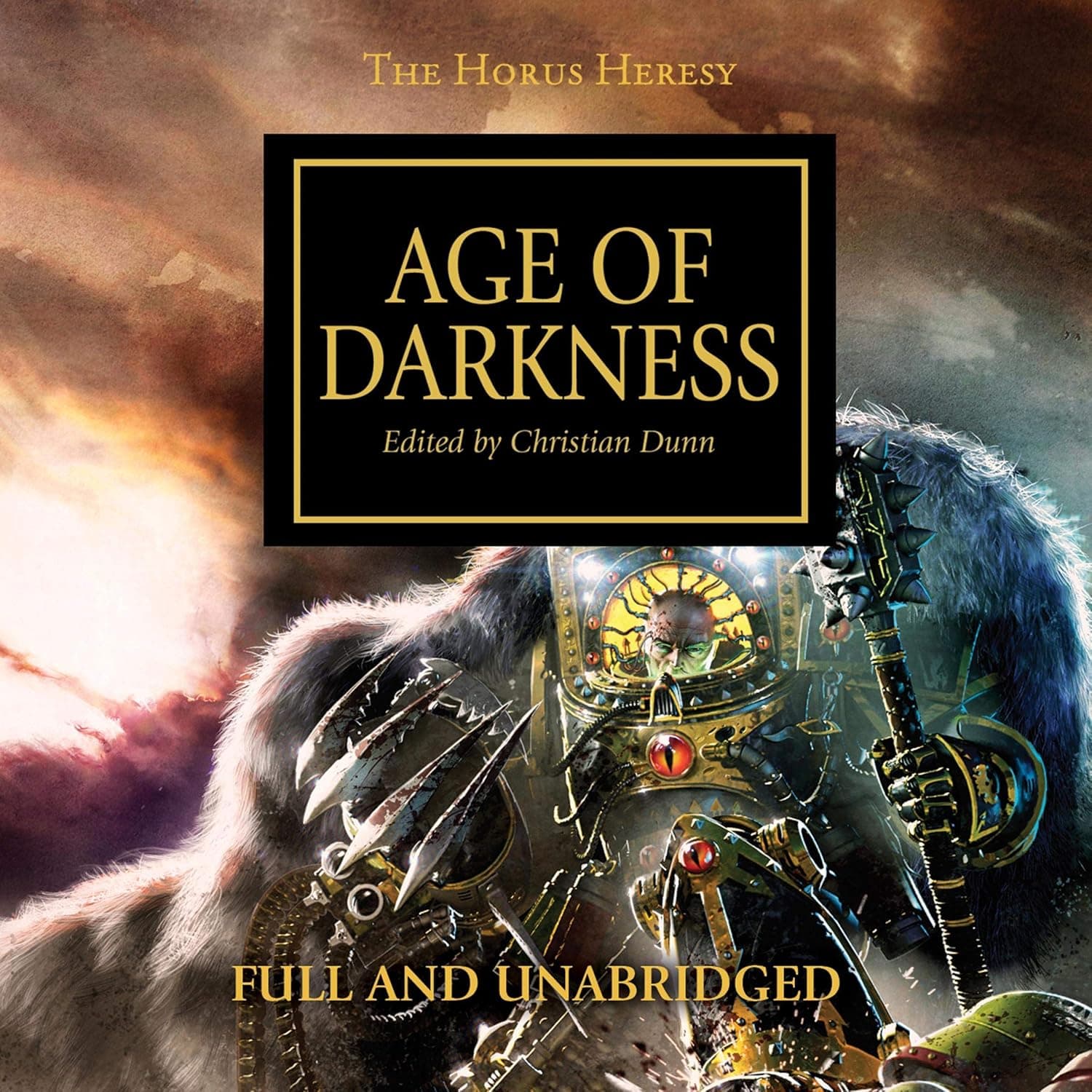 Cover of the audiobook edition of 'Age of Darkness': Full and Unabridged