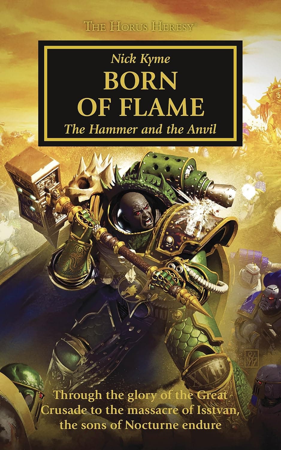 Cover of the ebook edition of 'Born of Flame'