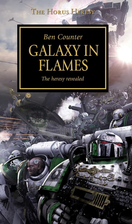 Cover of the ebook edition of 'Galaxy in Flames': The heresy revealed