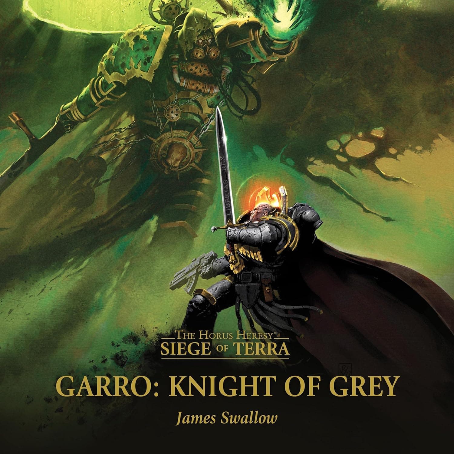 Cover of the audiobook edition of 'Garro: Knight of Grey'