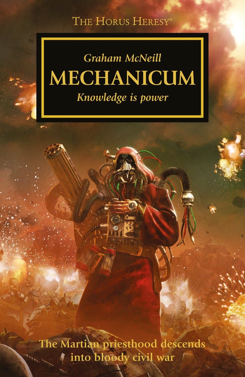 Cover of the ebook edition of 'Mechanicum': Knowledge is power