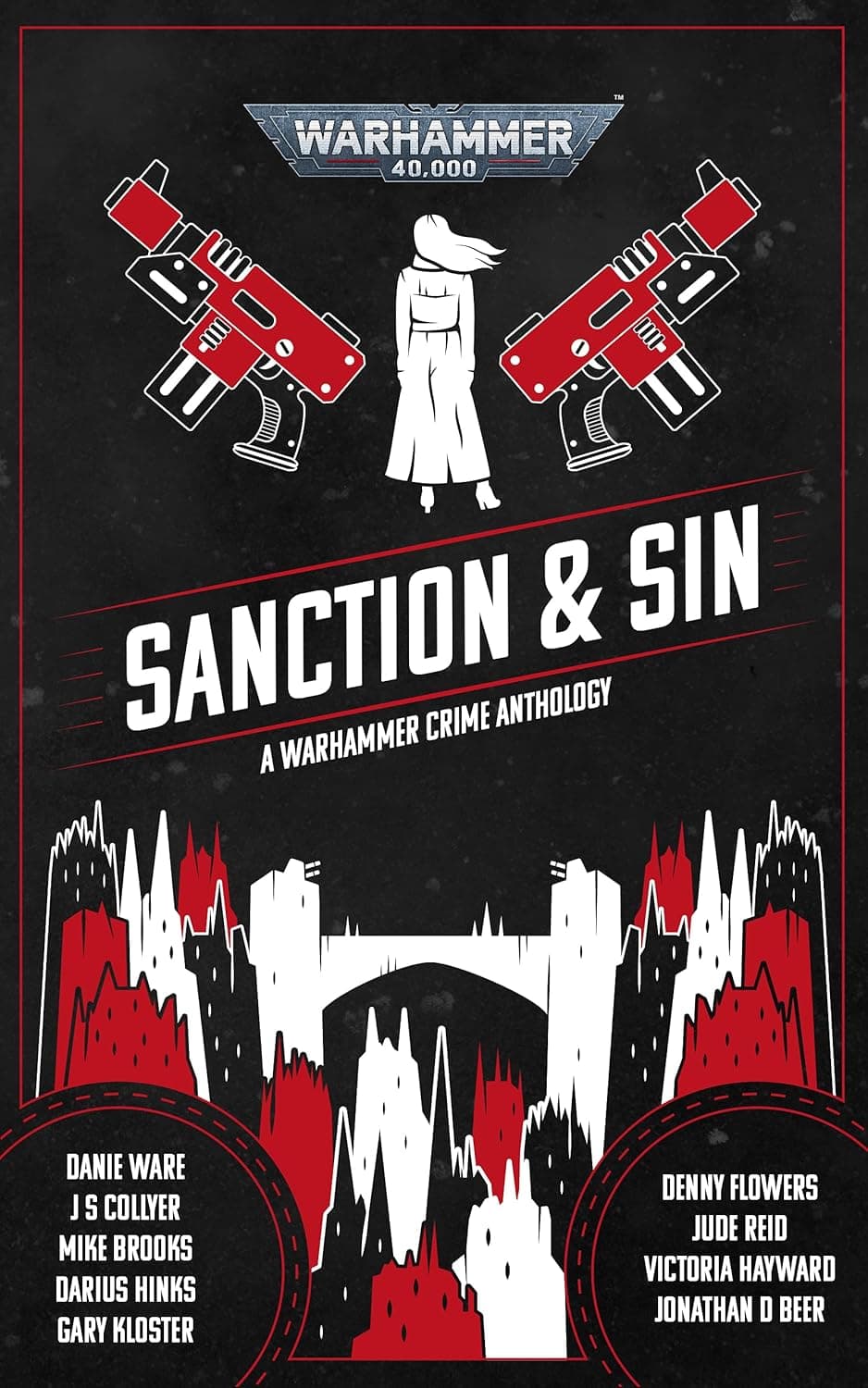 Cover of the ebook edition of 'Sanction & Sin': A Warhammer Crime Anthology