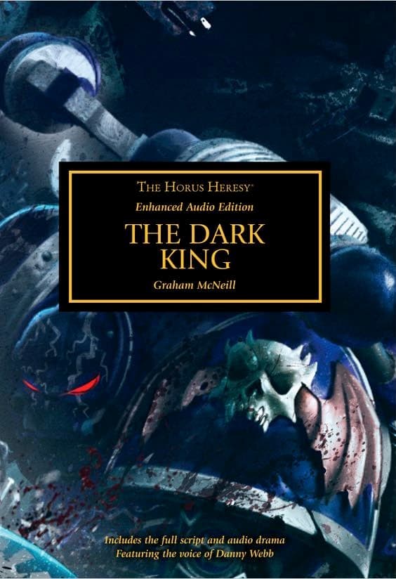 Cover of the audiobook edition of 'The Dark King': Enhanced Audio Edition