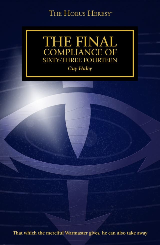 Cover Image 3 for The Final Compliance of Sixty-Three Fourteen
