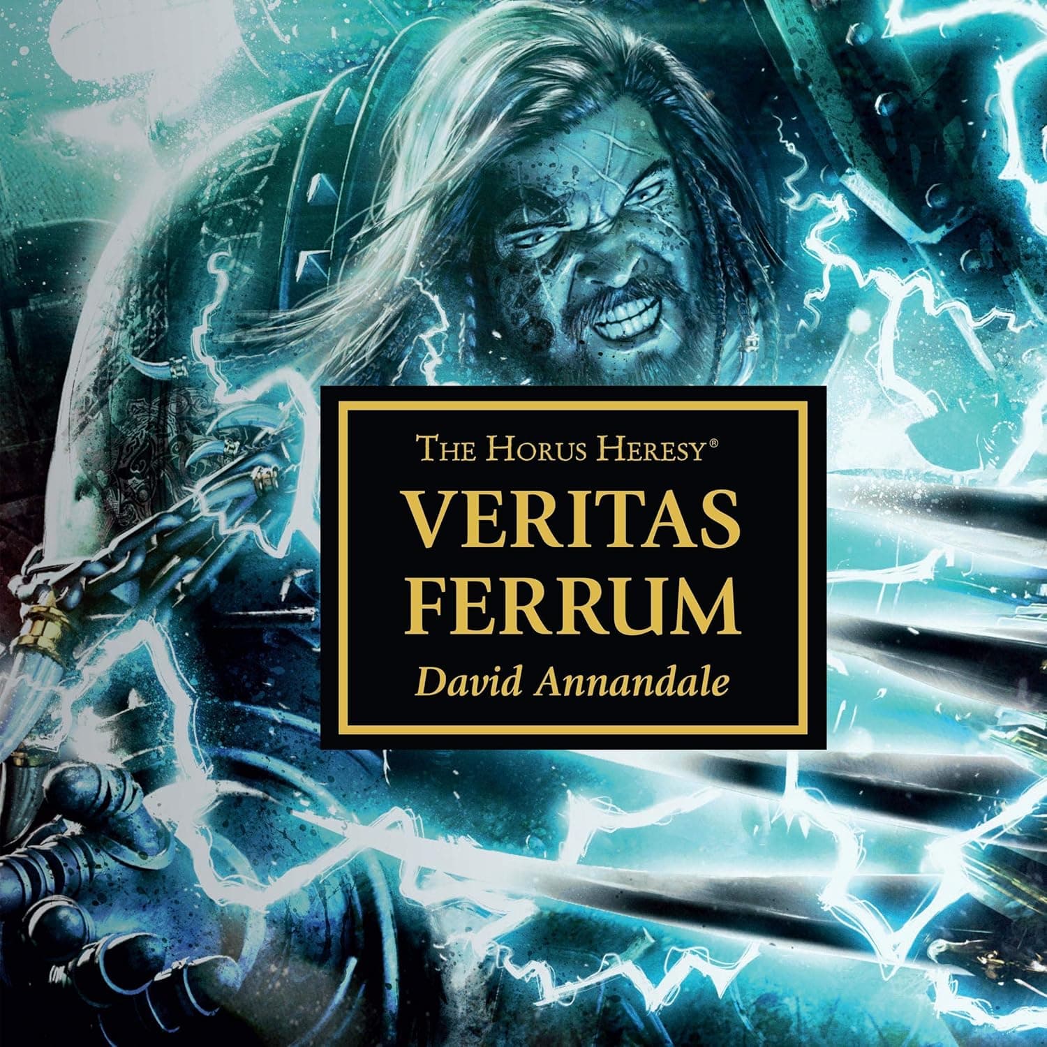 Cover of the audiobook edition of 'Veritas Ferrum'